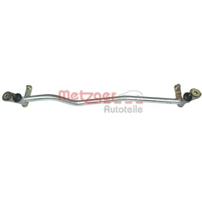 Abbildung von METZGER 2190017 Scheibenwischergestänge für Linkslenker vorne ohne Elektromotor AUDI: A4 B7 Avant, B6 Saloon, Avant