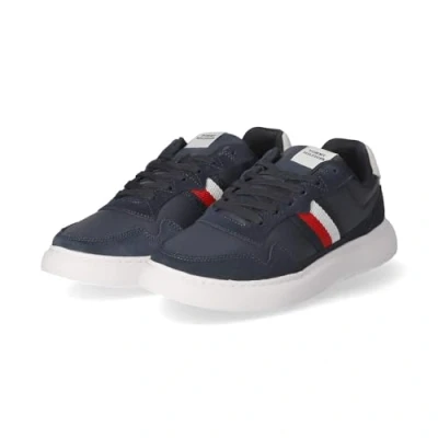 Abbildung von Tommy Hilfiger Herren Cupsole Sneaker Schuhe, Blau (Desert Sky), 44 EU