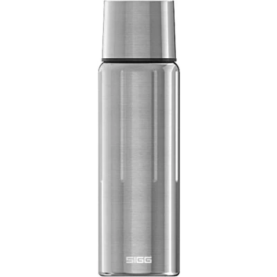 Abbildung von SIGG Isolierte Trinkflasche Thermoflasche Gemstone IBT Selenite Mit Tasse Auslaufsicher Federleicht BPA frei 18/8 Edelstahl Camping &amp; Outdoor Brushed 1,1L