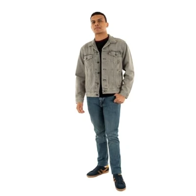 Abbildung von Levi&#039;s THE Trucker Jacket Jeansjacke, Herren, Größe: XS, Goosebumps