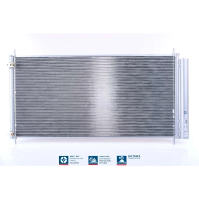 Abbildung von NISSENS 940036 Klimakondensator mit Trockner Aluminium 698 R 134a TOYOTA: Verso, Auris Hatchback
