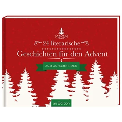 Abbildung von 24 literarische Geschichten für den Advent: Zum Aufschneiden