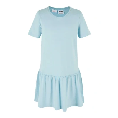 Abbildung von Urban Classics Valance Jerseykleid für Kinder, Größe: 158/164, Oceanblue