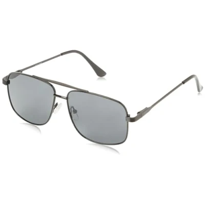 Abbildung von JACK&amp;JONES Herren JACMADS Sunglasses Sonnenbrille, Black/Detail:Black LENSE, ONE Size
