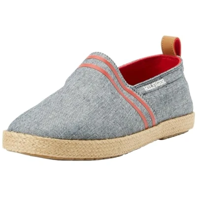 Abbildung von Tommy HILFIGER ESPADRILLE C CHAMBRAY Espadrilles Herren, Blau (Desert Sky), 44 EU