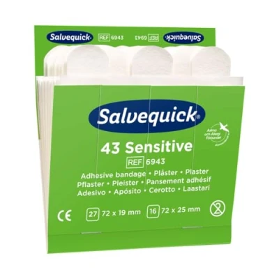 Abbildung von Salvequick Pflasterspender und refills (1 x 6470 Stipes, elastisch XL)