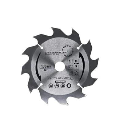 Abbildung von HM Kreissägeblatt 160 x 20 mm kompatibel mit Bosch, Festool, Mafell, Industriequalität nach DIN EN 847 1 (HM 2,6 Z= 12 WZ)
