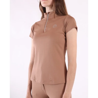 Abbildung von Montar Poloshirt Everly Crystal Logo Moonstone XL