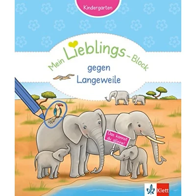 Abbildung von Klett Mein Lieblings Block gegen Langeweile: Kindergarten ab 3 Jahre