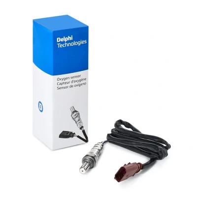 Abbildung von DELPHI ES11104 12B1 Lambdasonde Planarsonde, beheizt VOLKSWAGEN: Golf 5, Passat B6 Saloon, Jetta 4, AUDI: A3 Hatchback, Sportback, A6 C6 Avant