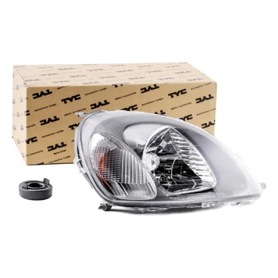 Abbildung von TYC 20 5729 08 2 Scheinwerfer rechts H4 mit Elektromotor TOYOTA: Yaris I Hatchback