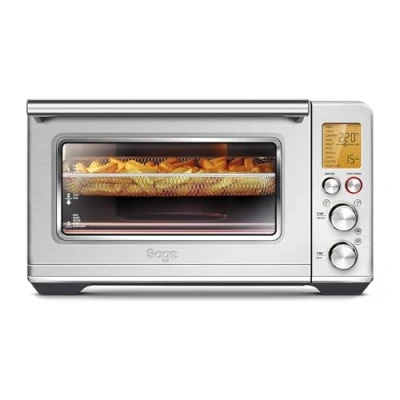 Abbildung von Sage The Smart Oven Air Fryer Backofen Heißluftfritteuse Toasten, Grillen, Backen, Braten, Aufwärmen und Langsamgaren Gebürsteter Edelstahl