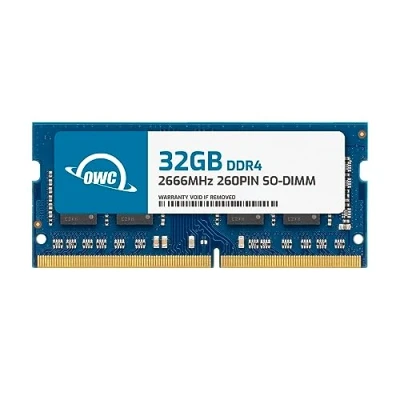 Abbildung von OWC 32GB Memory Upgrade Modul PC21300 DDR4 2666MHz SO DIMM für Mac Mini (2018 aktuell), iMac (2017 2020), und kompatible PCs
