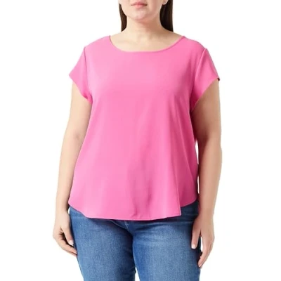 Abbildung von ONLY Damen Onlvic S/S Solid Top Noos Ptm, Raspberry Rose, 42