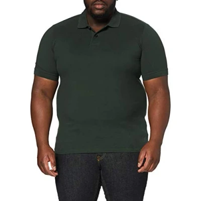 Abbildung von JP 1880 Herren große Größen Übergrößen Menswear L 8XL JP1880 Poloshirt, Basic, Halbarm, Piqué, bis 10XL dunkelgrün 5XL 702560442