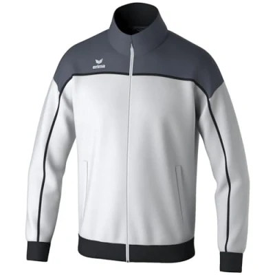Abbildung von Erima Unisex Kinder „CHANGE by Trainingsjacke, weiß/slate grey/schwarz, 164