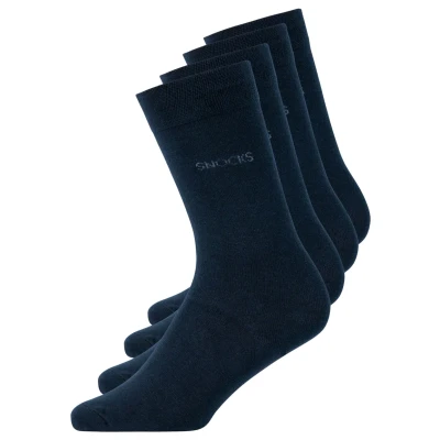 Abbildung von Snocks 4 PACK Socken, Größe: 47 50, Blau
