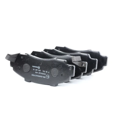 Abbildung von BREMBO P 28 026 Bremsbelagsatz mit akustischer Verschleißwarnung ohne Zubehör HONDA: Accord 6 Coupe, Limousine, CR V 1, ROVER: 600