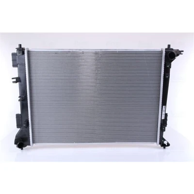 Abbildung von NISSENS 606603 Kühler, Motorkühlung Aluminium 635 467 16 Kühlrippen gelötet