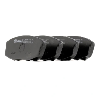 Abbildung von BREMBO P 83 098 Bremsbelagsatz exkl. Verschleißwarnkontakt ohne Zubehör TOYOTA: Land Cruiser 200