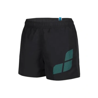 Abbildung von Arena Jungen Boys&#039; Beach Short Logo Swim Trunks, Asphalt Water, 164 EU