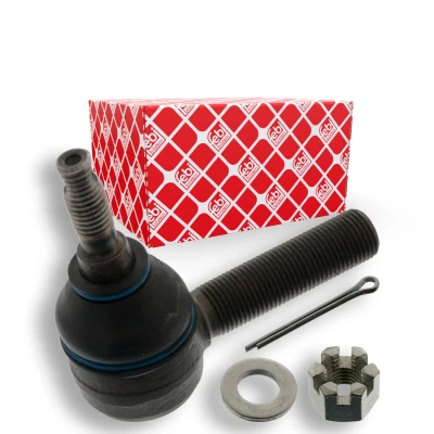 Abbildung von febi BILSTEIN 14123 Spurstangenkopf Plus Vorderachse links mit Kronenmutter LAND ROVER: Discovery 1, Defender Off Road, Pickup