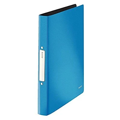 Abbildung von Leitz 45661030 Solid Ringbuch PP A4, 2R 25 mm, hellblau