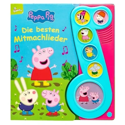 Abbildung von Peppa Pig Die besten Mitmachlieder Liederbuch mit Sound Pappbilderbuch 6 Melodien
