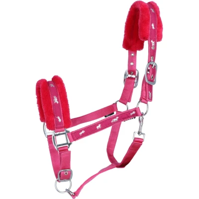 Abbildung von Horka Halfter Plush Rosa Mini Shetland