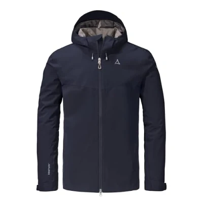 Abbildung von Schöffel 2L Ankelspitz M Regenjacke / wasserabweisende Jacke, Herren, Größe: 58, Blau