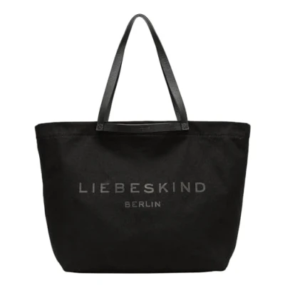 Abbildung von Liebeskind Berlin Damen Aurora20 Canvas Shopper L, Schwarz, Large HxBxT 38cm X 55.5cm 19cm EU