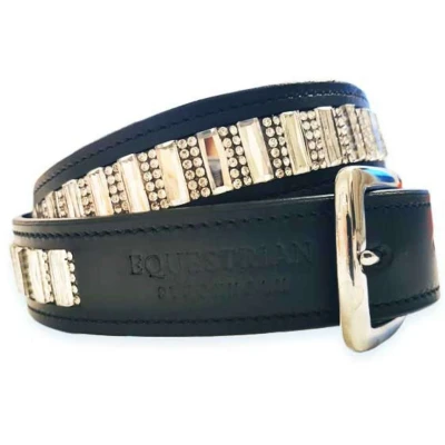 Abbildung von Equestrian Stockholm Gürtel ES Contest Thin Black