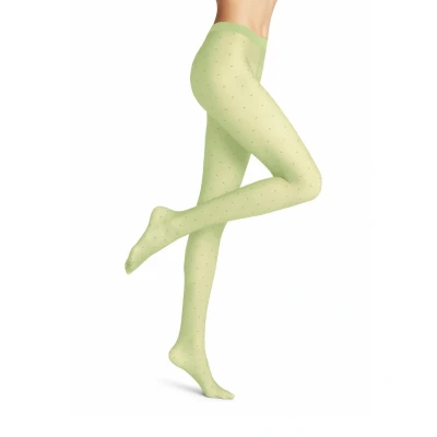 Abbildung von Falke DOT 15 Denier Transparent MATT Strumpfhose, Damen, Größe: S/M, Lemon