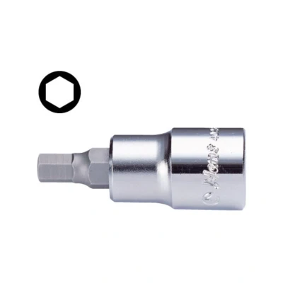 Abbildung von 6 kant einsatz HANS 1/2 zoll 7 mm lang (55mm)