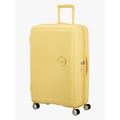 Abbildung von American Tourister Soundbox Spinner 77/28 TSA EXP Pastel Yellow 884741027 Koffer mit 4 Rollen