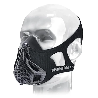 Abbildung von Phantom Athletics Erwachsene Training Mask Trainingsmaske Carbon