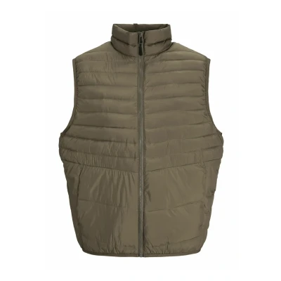 Abbildung von Jack &amp; Jones Jjestate Packable Collar Weste, Herren, Größe: Small, Canteen