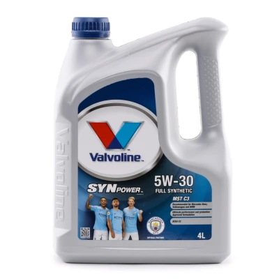 Abbildung von Valvoline Synpower MST C4 5W 30 5l Motoröl 872771 RENAULT: MEGANE 3 Grandtour, ESPACE 4, CLIO 3, DACIA: Duster Off Road, SANDERO 2, Lodgy