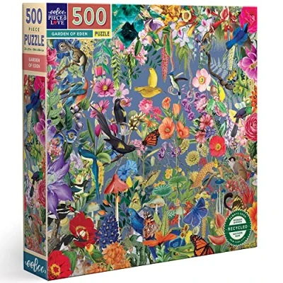Abbildung von eeBoo PZFGDE Piece&amp;Love Eden 500 pc Puzzle Garden of Spiel