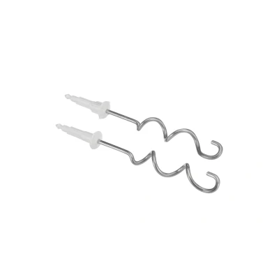 Abbildung von Bosch Knethaken set rechts links für handmixer 00651064
