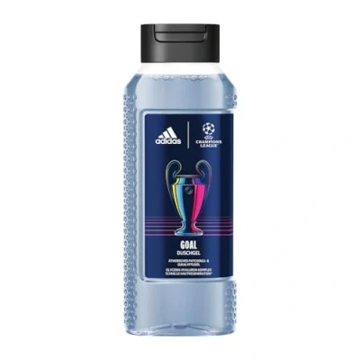 Abbildung von adidas UEFA Champions League Goal Edition Duschgel, mit langanhaltend frischem, grünem Fougère Duft natürlichen ätherischen Ölen für Männer, 250ml