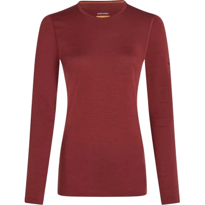 Abbildung von Icebreaker Merino 200 MID Weight Oasis Unterhemd/shirt, Damen, Größe: Large, Port