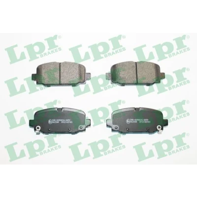 Abbildung von LPR 05P2183 Bremsbelagsatz JEEP: Compass