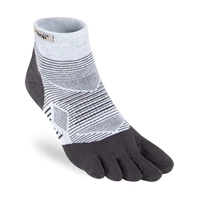 Abbildung von Injinji Run Lightweight Mini Crew Socken, gray, L