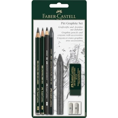 Abbildung von FABER CASTELL 112997 Pitt Graphite Set mit Zubehör