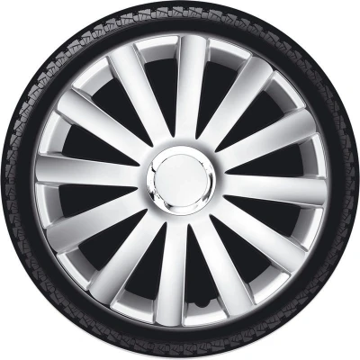 Abbildung von AutoStyle PP 5085 Radblenden 15Zoll silber