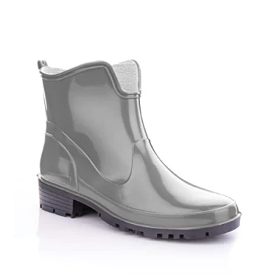 Abbildung von LEMIGO Gummistiefeletten kurze Gummistiefel Elke (36, Grau)
