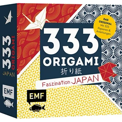 Abbildung von 333 Origami Faszination Japan: Das Original Mit Papieren &amp; Anleitungen von floralen bis traditionellen Mustern: und ... Mustern