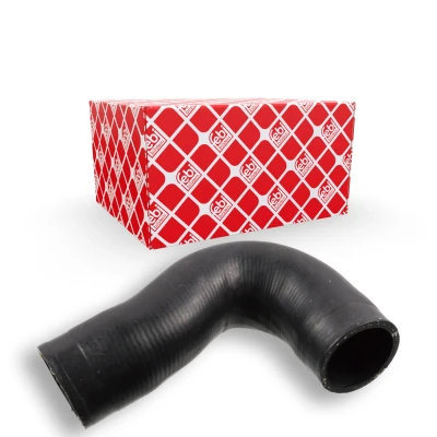 Abbildung von FEBI BILSTEIN 102671 Ladeluftschlauch 56 47 ACM (Polyacryl Kautschuk) VOLKSWAGEN: Golf 4, Bora Saloon, 4 Variant, SEAT: Leon I Hatchback