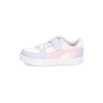 Abbildung von Puma Caven 2.0 Block Unisex Sneaker low für Kinder, Größe: 28, Cool weather/rose mauve/white/lilac frost Schuhe